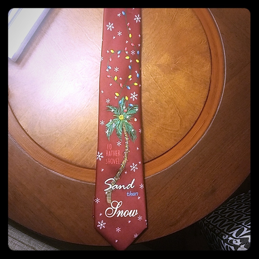 Knotty & Nice Light Up Christmas Tie "I'd Rather"